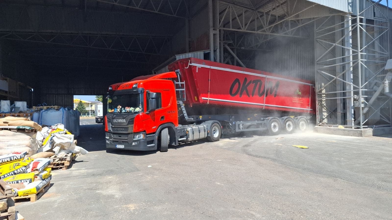 Loading and storage — OKTUM 9